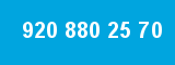 920 880 25 70 920 880 25 70